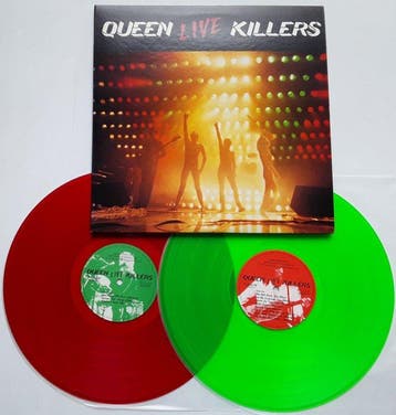 Queen - 2 LP - JAPAN - Live Killers - Green / Red Vinyl -, Nieuw in verpakking
