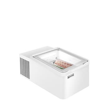 GGM Gastro | Schepijsvitrine - tafelmodel - 465x750x360mm -, Verzenden, Nieuw in verpakking