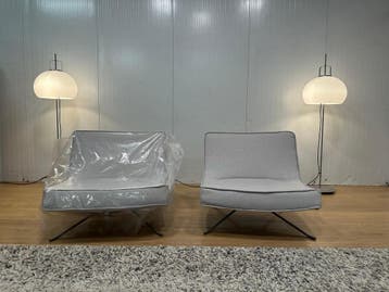 Nieuw Gestoffeerde Ligne Roset Pop Lounge Fauteuil, Zitstoel Design Fauteuil, Nieuw, 75 tot 100 cm, Ophalen of Verzenden