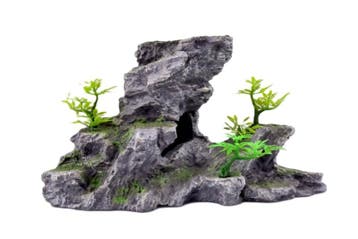Overhange rots met bomen / Aquarium decoratie As-918, Verzenden, Nieuw, Gevuld zeewateraquarium