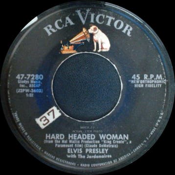 Elvis Presley - Hard Headed Woman / Dont Ask Me Why, Verzenden, Gebruikt