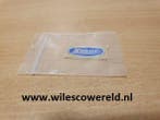 wilesco stoommachine sticker ovaal blauw (verzending 1,75), Hobby en Vrije tijd, Modelbouw | Overige, Ophalen of Verzenden, Nieuw