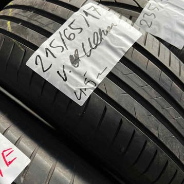 2 x Vredestein Ultrac 215-65-17 Zomerbanden 4,5mm, 17 inch, Ophalen of Verzenden, Band(en), Personenwagen