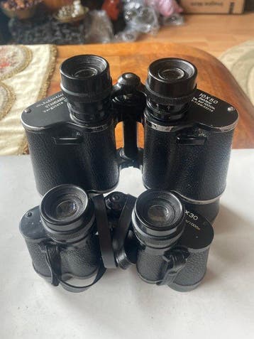 Observation binoculars - 8x30 131/1000m + 10x50 85m/1000m -