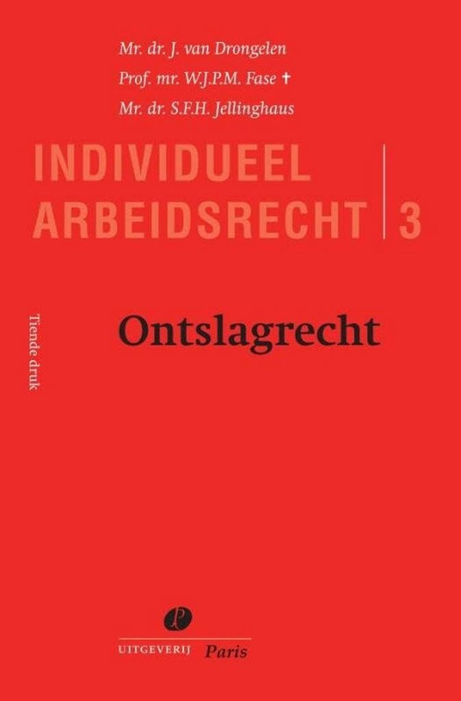 9789462512689 Serie Individueel Arbeidsrecht 3 -   Ontsla..., Boeken, Schoolboeken, Zo goed als nieuw, Verzenden