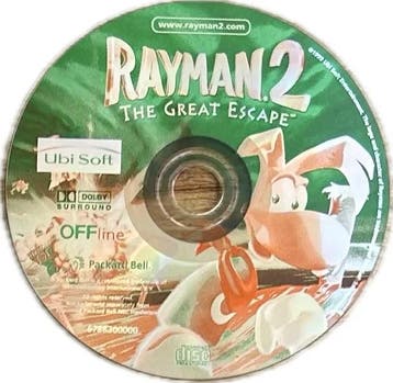 Rayman 2: The Great Escape [Disc Only, Packard Bell OEM], Verzenden, Nieuw