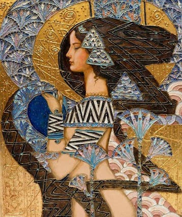 Eugène Titov (1969-) - Senteur d’une Nuit d’Orient