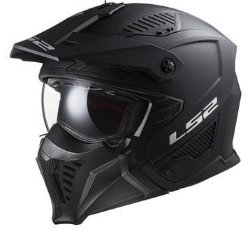 LS2 OF606 Drifter Solid Matt Black 06 Multi Helm, Jethelm, XXL, Nieuw met kaartje, Overige merken