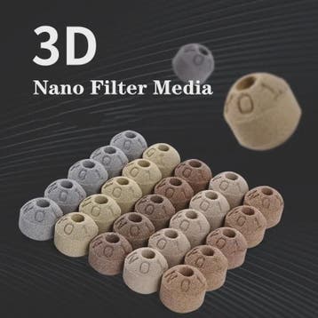 Nano Keramische Filtermedia Bio Bollen (10/20 stuks) met Mes, Dieren en Toebehoren, Vissen | Aquaria en Toebehoren, Verzenden