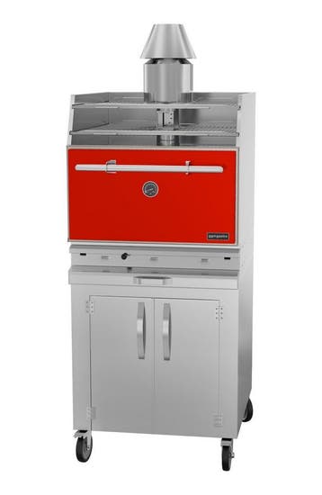 GGM Gastro | Houtskooloven - 704mm - met grillrooster en |, Verzenden, Nieuw in verpakking, Fornuis, Frituur en Grillen