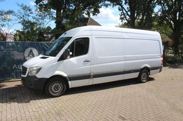 Veiling: Bestelwagen Mercedes-Benz Sprinter Diesel 163pk 201, Gebruikt, Wit, Mercedes-Benz, BTW verrekenbaar