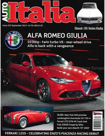 2015 AUTO ITALIA MAGAZINE 235 ENGELS, Nieuw, Author