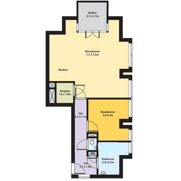 Appartement in Apeldoorn gevonden voor €1275,- pm, Huizen en Kamers, Huizen te huur, Gelderland, Direct bij eigenaar, Apeldoorn