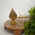 Messing wierookbrander met handgreep 0,8 kg, Ophalen of Verzenden, Nieuw