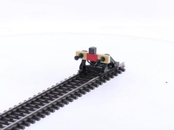 Schaal H0 Märklin 7389 stootblok met verlichting #9030, Hobby en Vrije tijd, Modeltreinen | H0, Gebruikt, Rails, Ophalen of Verzenden