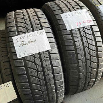 2 x Austone 235-60-17 Winterbanden 6,5mm, Gebruikt, 17 inch, 235 mm, Band(en)