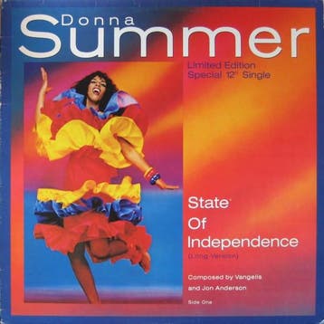 Donna Summer - State Of Independence (Long Version), Ophalen of Verzenden, Gebruikt