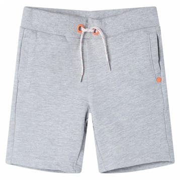 vidaXL Kindershorts met trekkoord 140 grijs, Verzenden, Nieuw