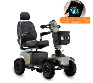 Excel Galaxy Compact II EVO (4 wiel scootmobiel), Ophalen of Verzenden, Gebruikt, Excel, 11 t/m 15 km/u