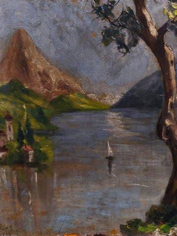 Escuela Impresionista Europea (XX) - El Lago