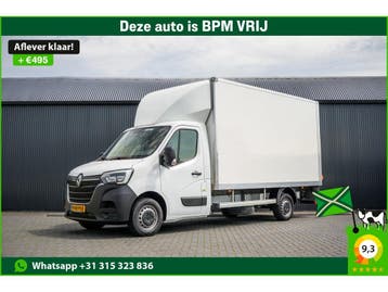 Renault Master | Zakelijke Lease v.a. €686.98 pm, Automaat, Stof, Gebruikt, Euro 6