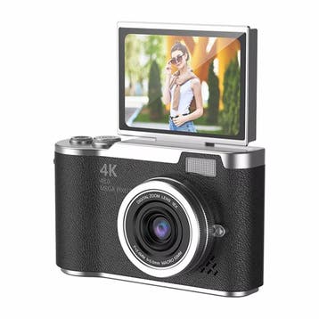 Slimlogy LK007 Pro HD Draaibare Digitale Camera – Zwart, Ophalen of Verzenden, Nieuw
