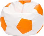 Oranje Voetbal Zitzak | 35cm Hoog | Laatste Stuks!, Ophalen of Verzenden, Nieuw, Oranje, Zitzak