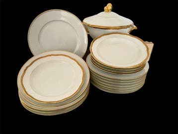 Ch. Field Haviland Limoges - Tafelservies (19) - Porselein,