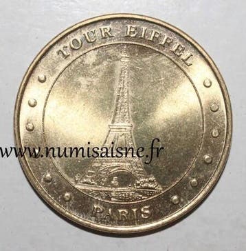 France Komitat 75 Paris Eiffel Turm Monnaie de Paris 1999, Verzenden