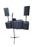 te huur speaker set 4800 watt, Zo goed als nieuw