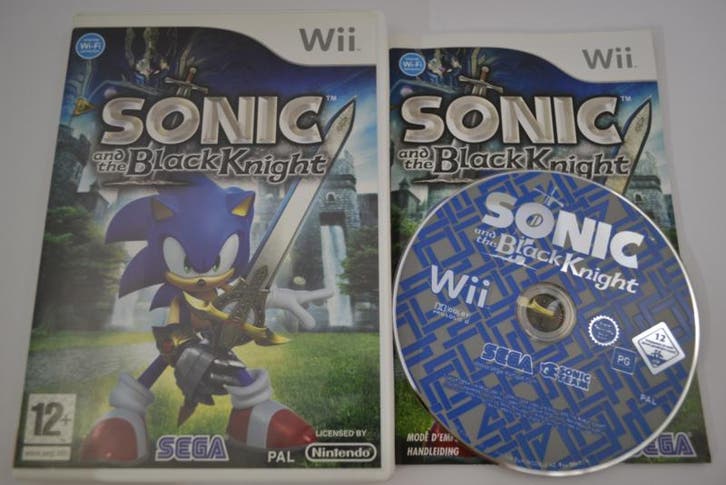 Sonic and the Black Knight (Wii FAH), Spelcomputers en Games, Games | Nintendo Wii, Zo goed als nieuw, Verzenden