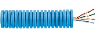 Preflex flexibele buis 16mm met UTP CAT.6 kabel 100 meter, Nieuw
