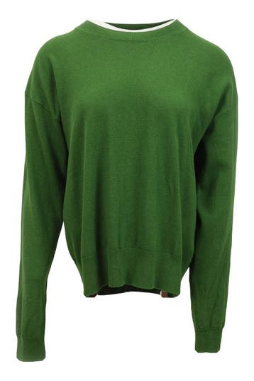 Organic Basics Trui in maat M Groen, Kleding | Dames, Truien en Vesten, Organic Basics, Verzenden, Zo goed als nieuw, Groen