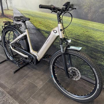Velo de Ville SEB 890 Electrische fiets - Riem - Middenmotor, Overige merken, Ophalen of Verzenden, Zo goed als nieuw, 47 tot 51 cm