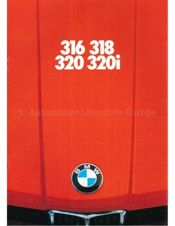 1978 BMW 3 SERIE BROCHURE DUITS, Boeken, Nieuw, BMW, Author
