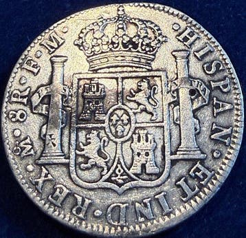 Spanje. Carlos IV. 8 Reales 1788 Mexico FM