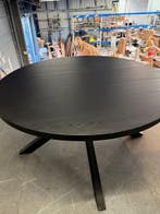 Canon eettafel rond, kleur noir, Huis en Inrichting, Tafels | Eettafels, Nieuw, Overige materialen