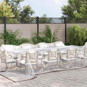 vidaXL Zeildoek Doorzichtig 7 x 4 m PE, Verzenden, Nieuw