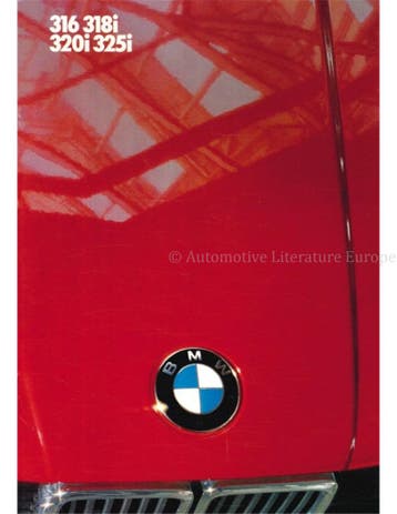 1986 BMW 3 SERIE BROCHURE ENGELS, Boeken, Nieuw, BMW, Author