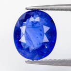 1 pcs Blauw Saffier - 3.90 ct - Asian Institute of, Nieuw