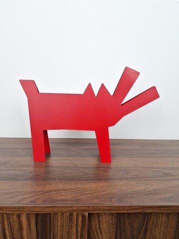 José Soler Art - The Dog KH Red - NO Reserve
