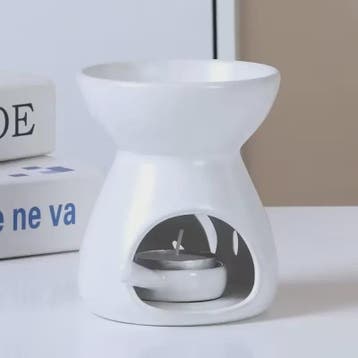 Handgemaakte 2-in-1 Keramische Oliebrander & Nachtlampje voo, Verzenden, Nieuw