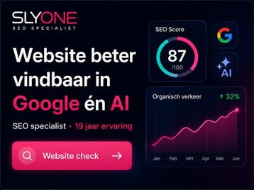 Beter vindbaar in Google én AI - SEO specialist 19 jaar erv., Diensten en Vakmensen, Webdesigners en Hosting, Webdesign