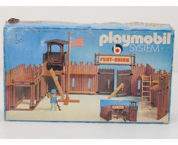 Playmobil 3420 Western Fort Union compleet OVP #9960, Kinderen en Baby's, Ophalen of Verzenden, Gebruikt, Overige typen