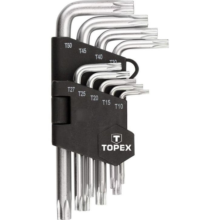 Torx inbussleutel set - T-Serie - 9 delig, Doe-het-zelf en Verbouw, Gereedschap | Handgereedschap, Nieuw, Ophalen of Verzenden