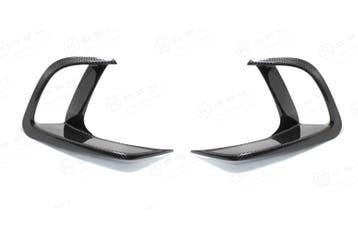Alfa Romeo Stelvio QV Carbon Fiber Voorbumper flaps, Verzenden