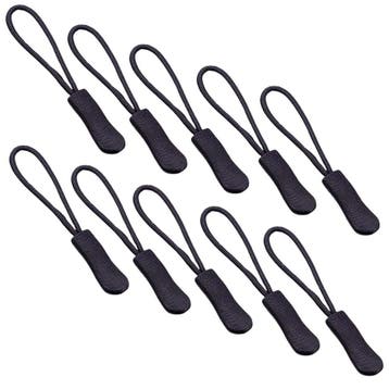 Rits opener/sluiter (10 stuks) Zwart, Ophalen of Verzenden, Nieuw