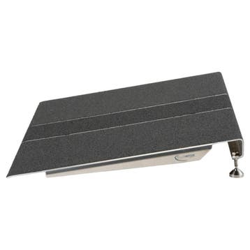 Verstelbare aluminium drempelhulp met antislip – 91,5 cm bre, Diversen, Verpleegmiddelen, Ophalen of Verzenden, Nieuw