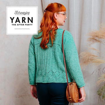 Breipatroon Damestrui Bookworm Sweater met kantmotief van, Ophalen of Verzenden, Nieuw