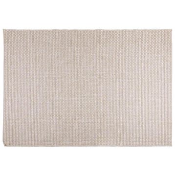 vidaXL Vloerkleden Rechthoekig FARO Crème 200 x 140 cm, Verzenden, Nieuw, Crème